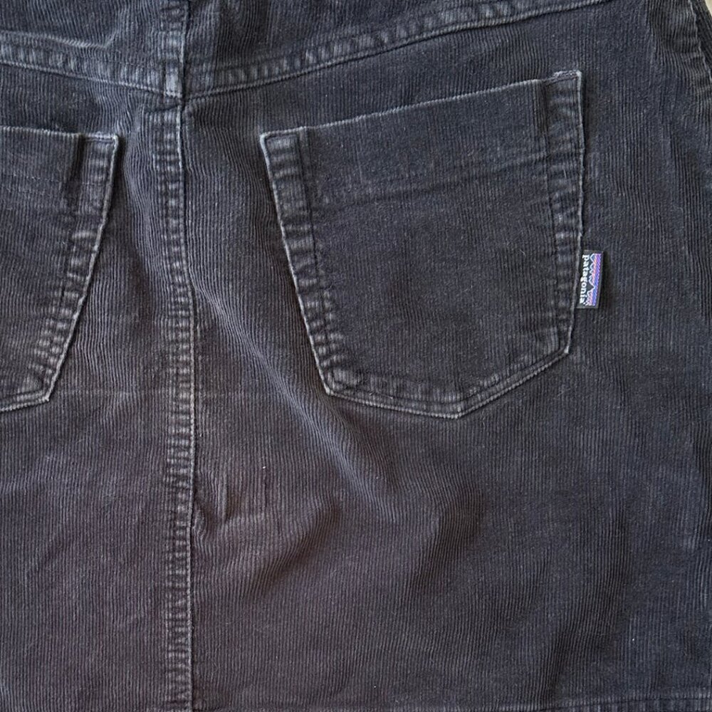 Patagonia Navy Corduroy Cargo Mini Skirt - Picture 4 of 5